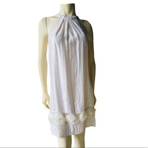 D’Closet Halter Flower Bottom Women’s Swing Dress